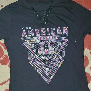 American fighter T-shirt (like new)